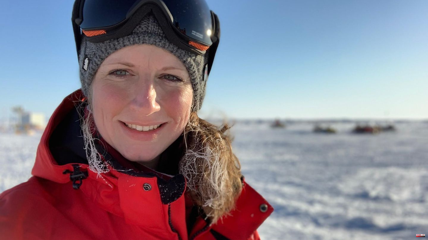 Climate change: Stefanie Arndt has already completed nine Antarctic expeditions: what it's like to do research at minus 40 degrees
