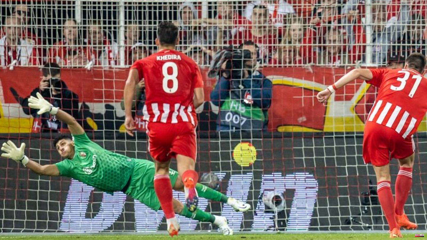 Europa League: Union Berlin on penalties: 1-0 against Braga
