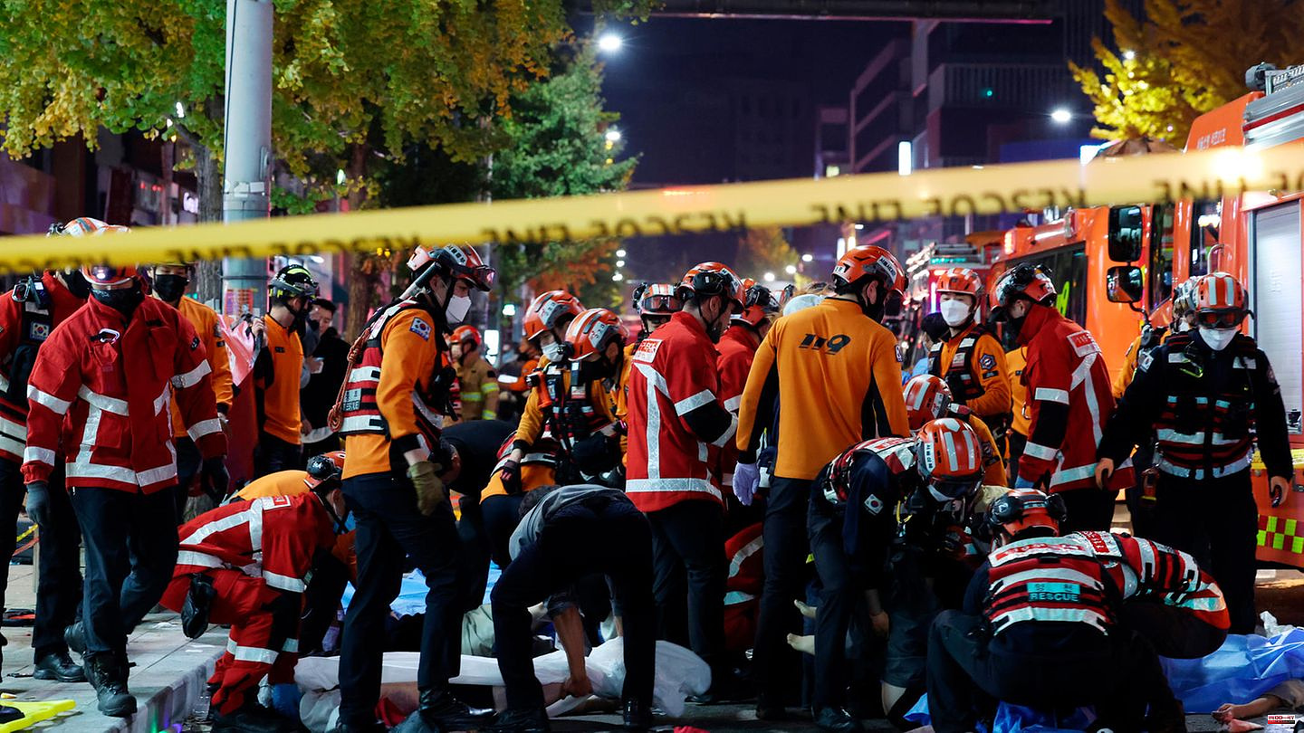 Serious stampede: 120 dead and many injured at Halloween celebrations in Seoul