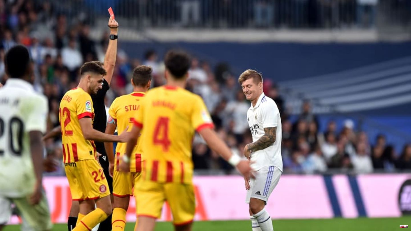After 15 years of professional football: Toni Kroos receives his first dismissal