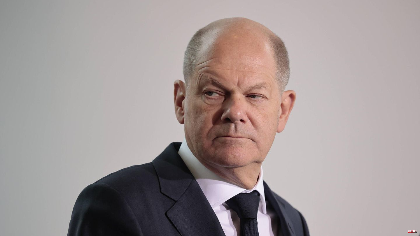 Olaf Scholz: The chancellor speaks a word of power – or is it perhaps none at all?