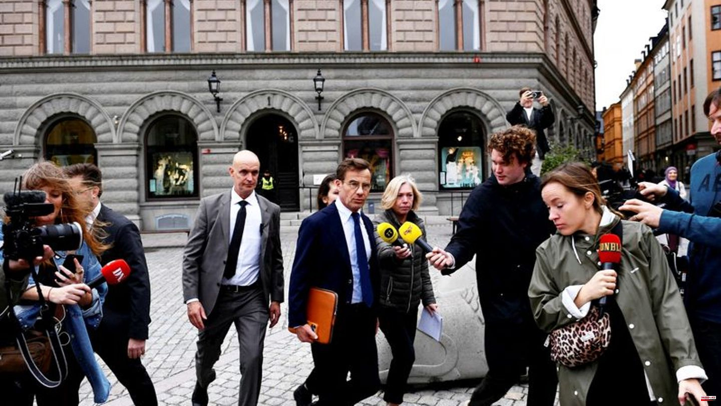 Scandinavia: Sweden: Ulf Kristersson before election as prime minister