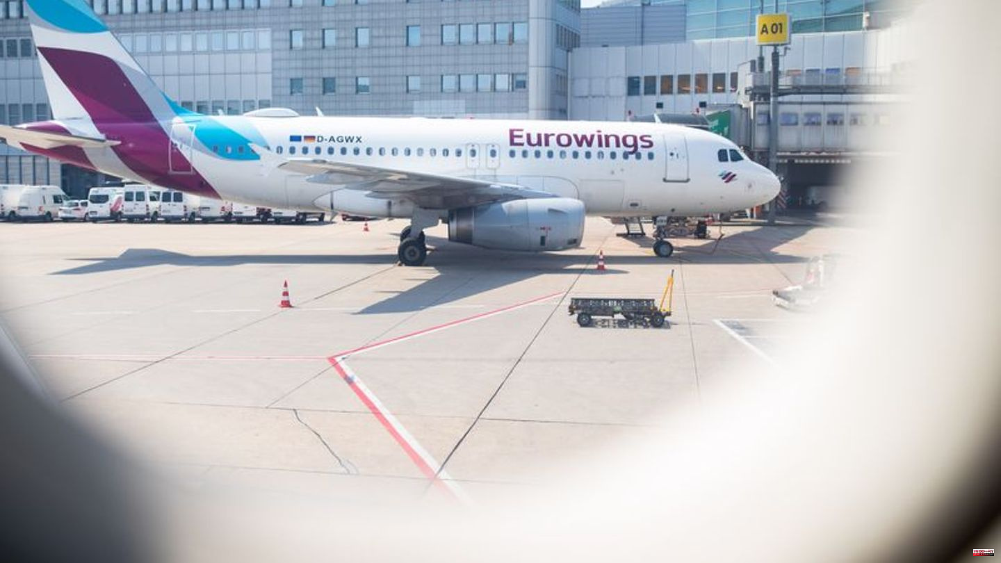 Air traffic: pilots' strike at Eurowings affects about every second flight