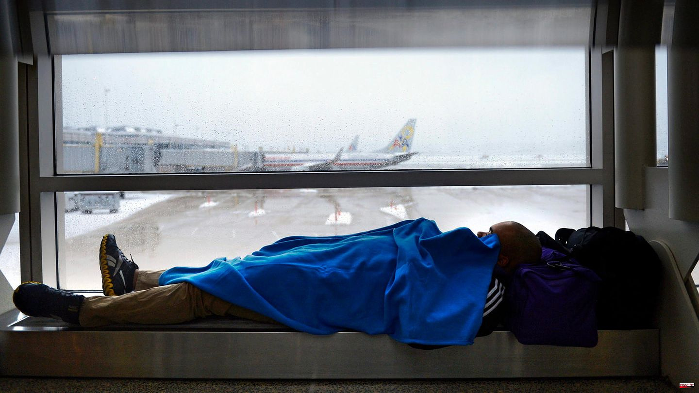 Unusual accommodation: Why some people live in an airport for years