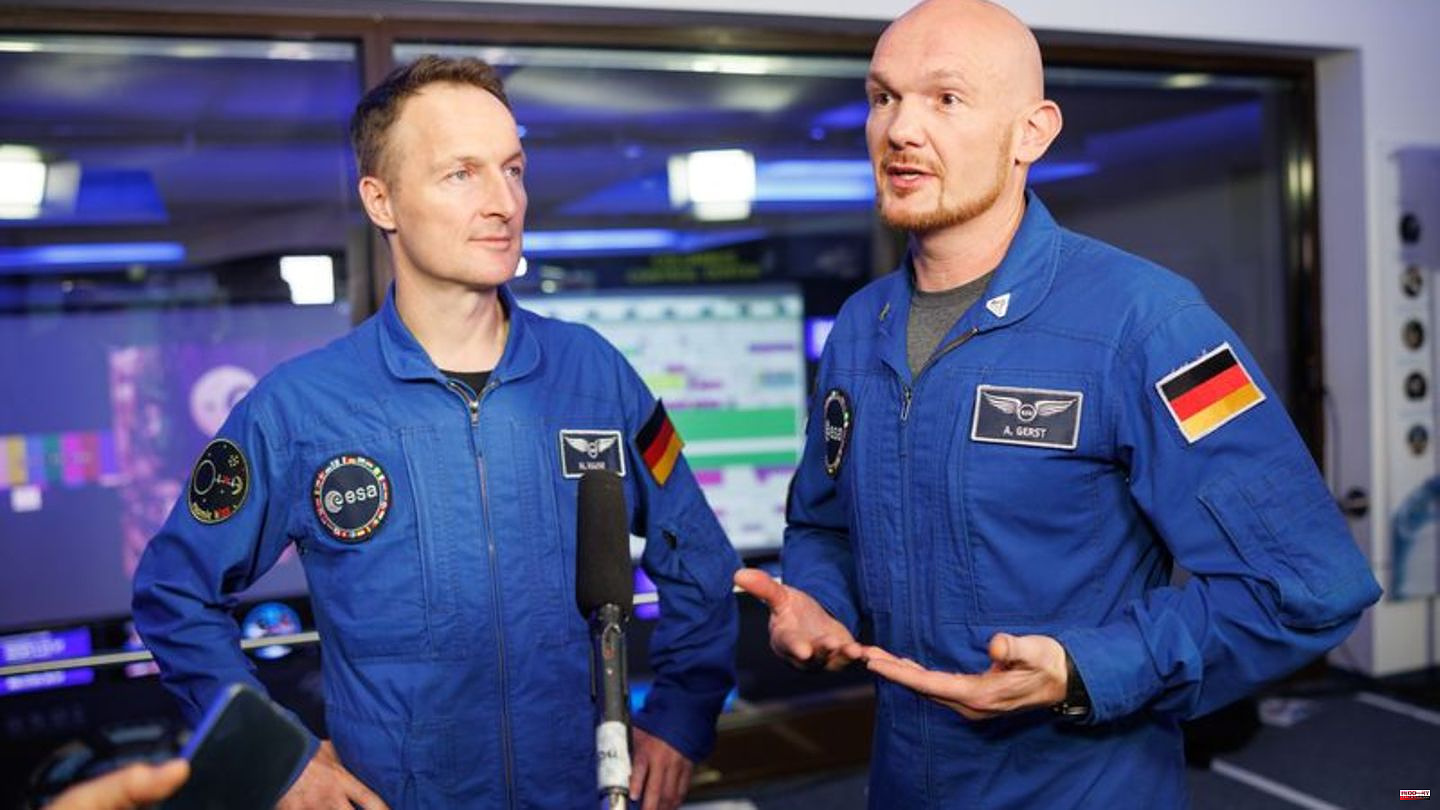 Space travel: Maurer and Gerst hope for a German double ticket to the moon