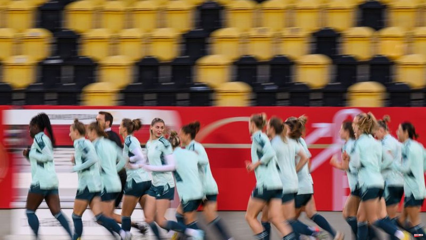 Women's football: DFB women without Gwinn - hoping for a full house in Dresden