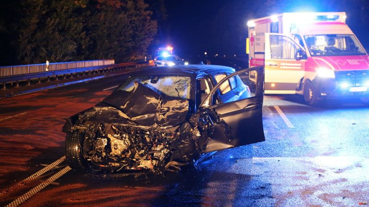 Göttingen: head-on collision on federal highway – both occupants dead