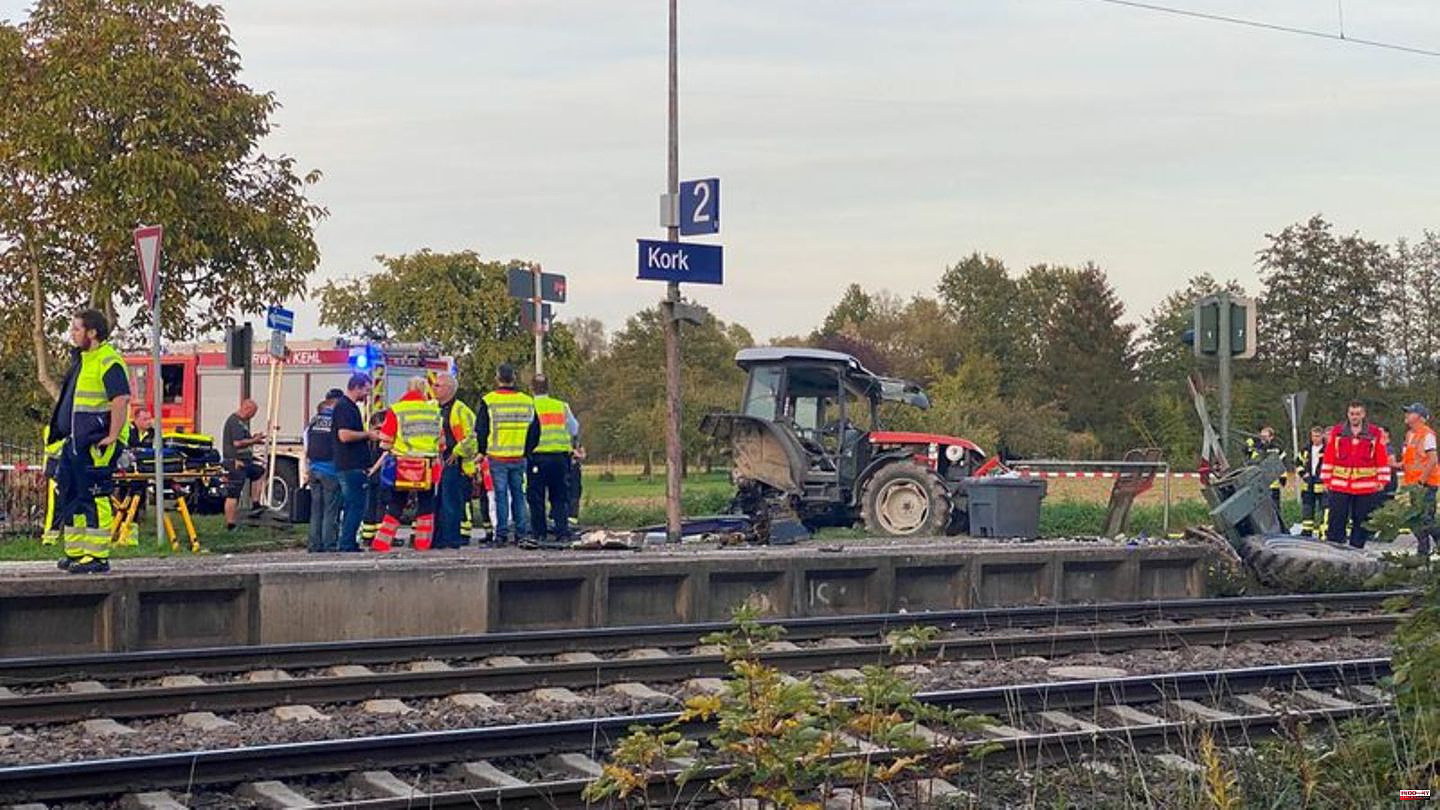 Accident: TGV crashes into tractor: railway line blocked for hours