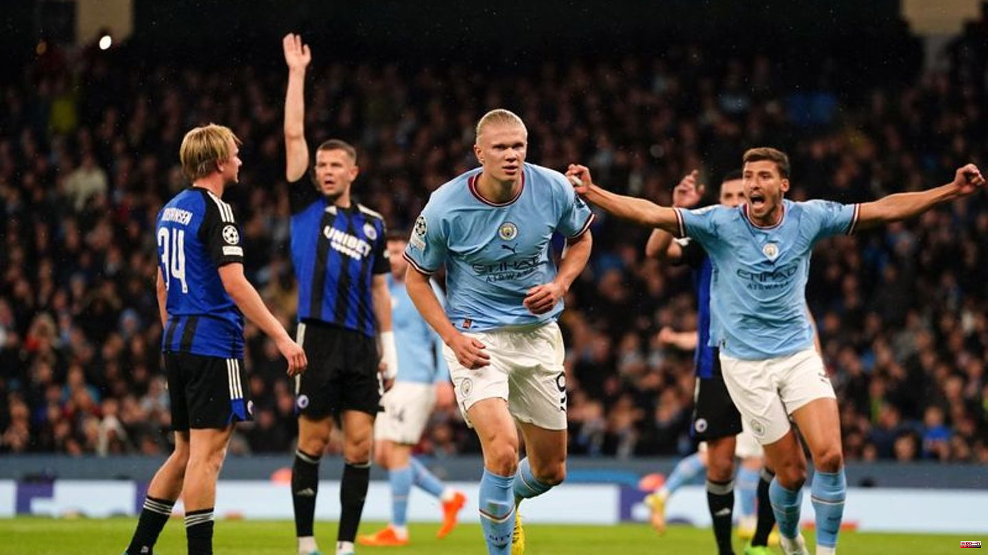 Champions League: Next Haaland gala for Man City - Real continues to win