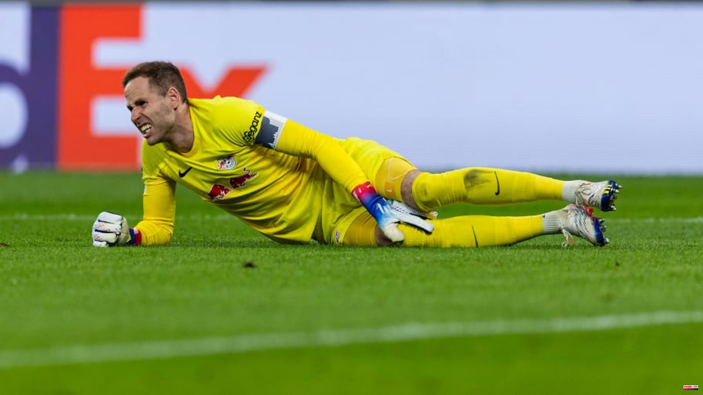 cruciate ligament tear! Peter Gulacsi is out for a long time