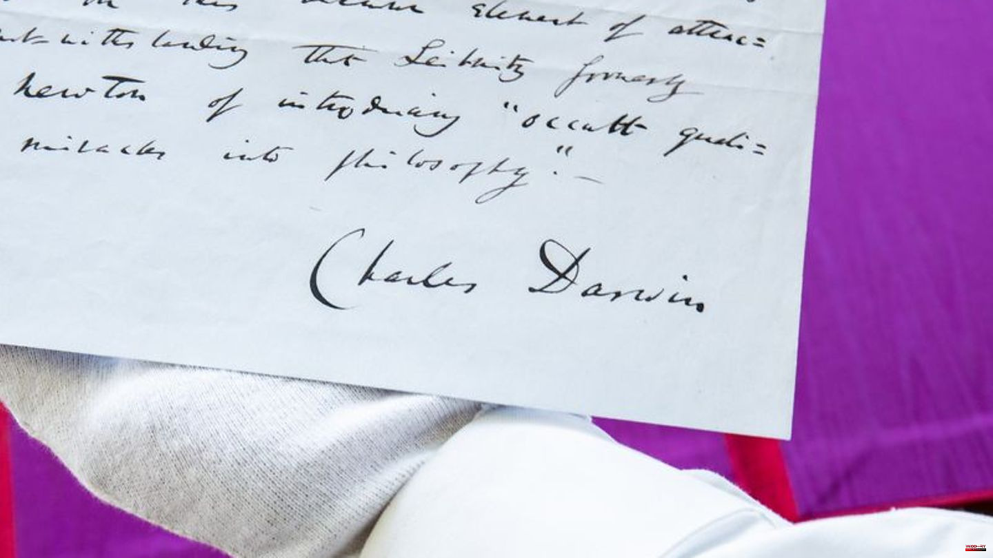 Nature: Rare writing by Charles Darwin will be auctioned