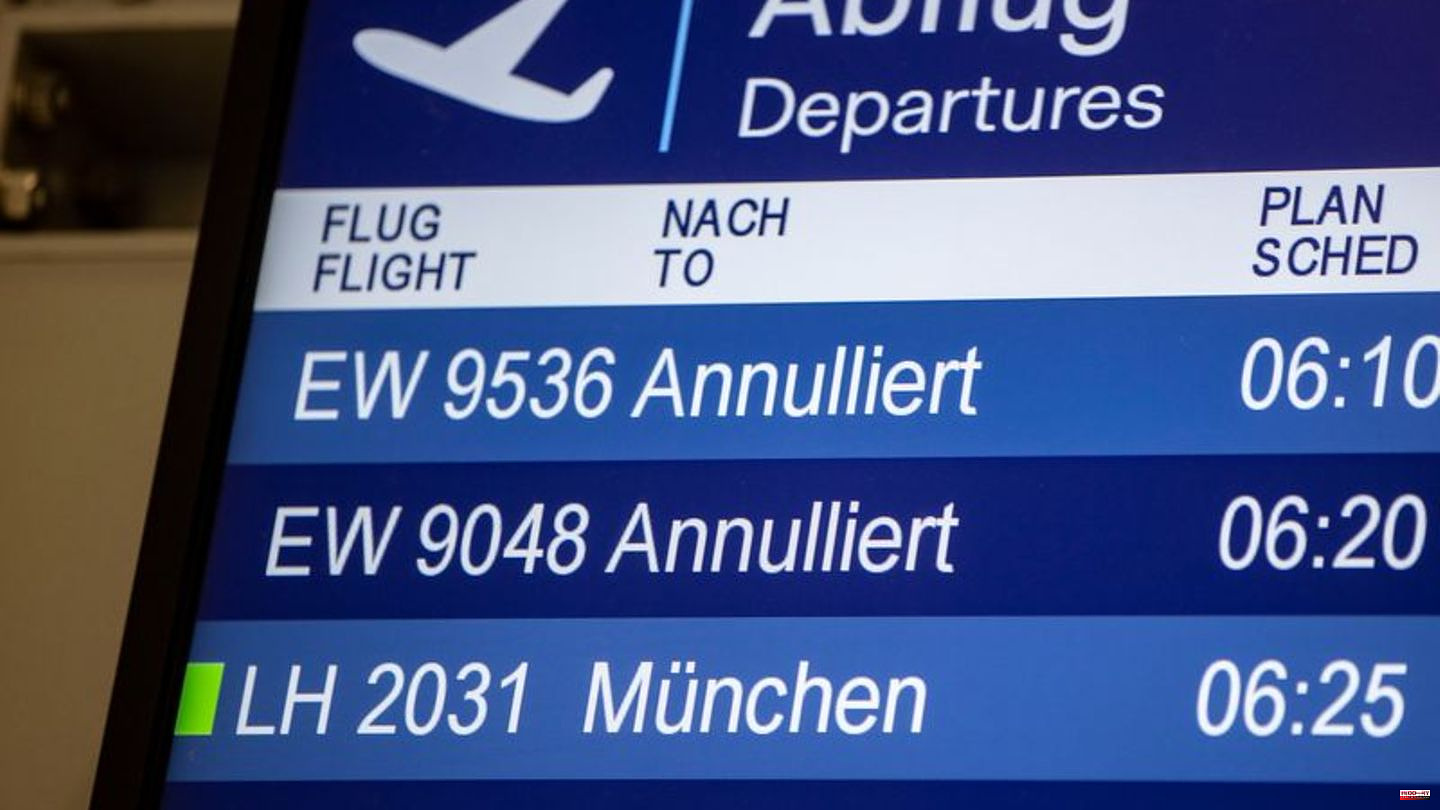 Löhne: Pilots' strike slows down Eurowings: Numerous flight cancellations