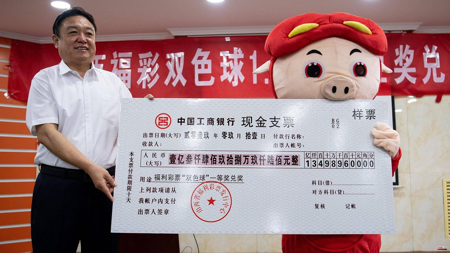 Lottery winners in China: so they don't get lazy: man hides millions of jackpots from family