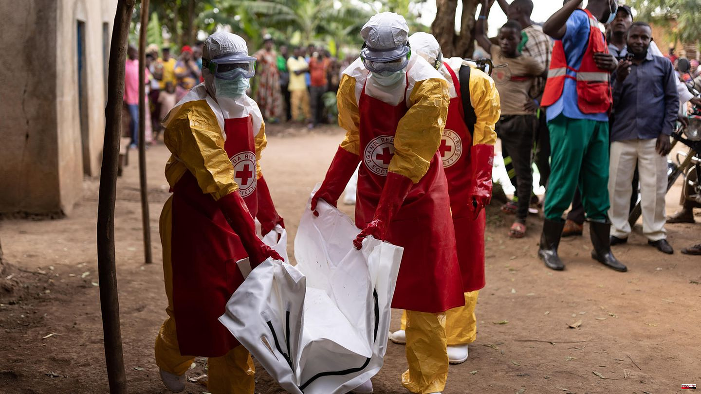 19 deaths: number of Ebola infections in Uganda increases: travel ban imposed