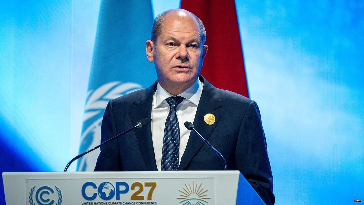 COP27 in Egypt: Chancellor Scholz at climate summit: Energy transition a "security policy imperative"