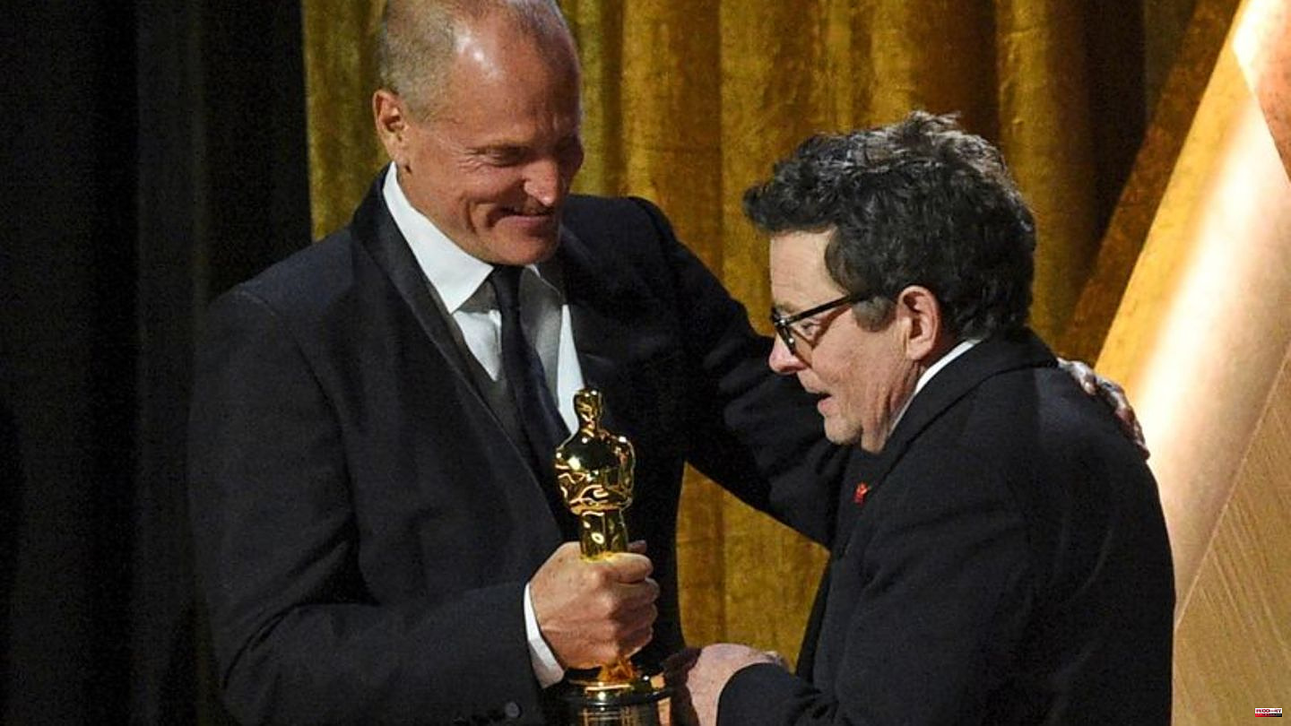 Hollywood: Fighting Parkinson's: Michael J. Fox receives honorary Oscar
