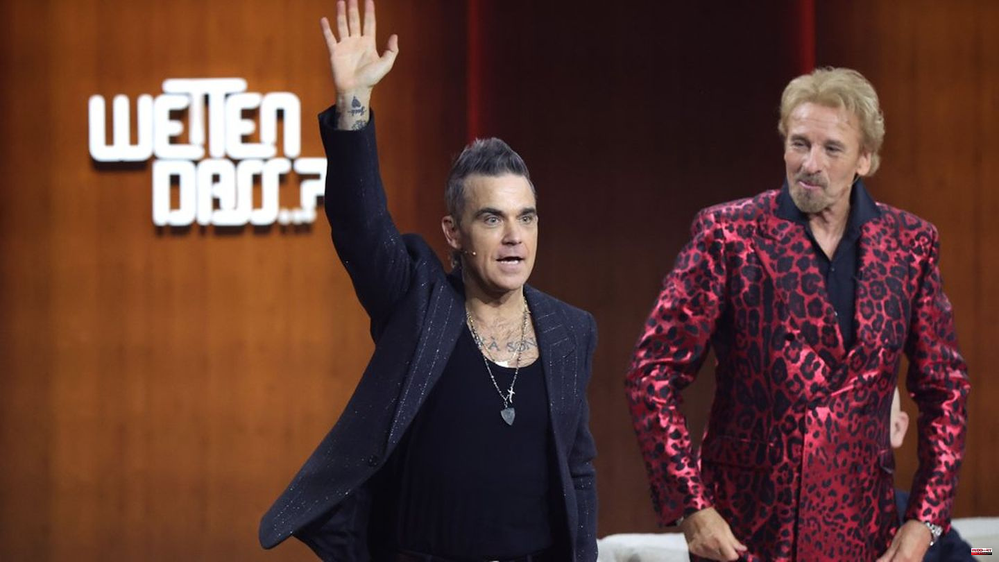 "Betting: Robbie Williams euphoria and corona failure