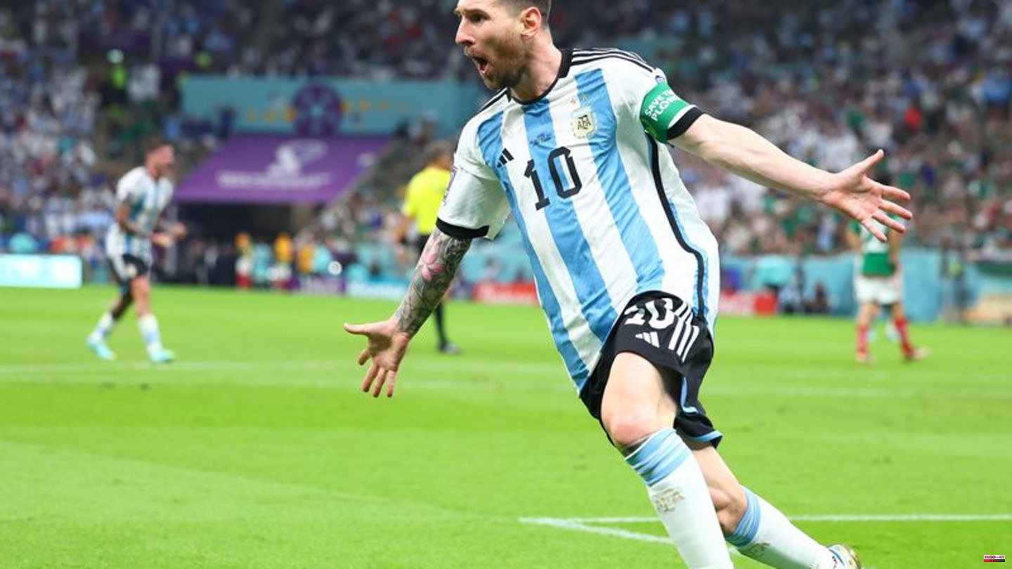 Football World Cup: Messi saves Argentina: victory against Mexico