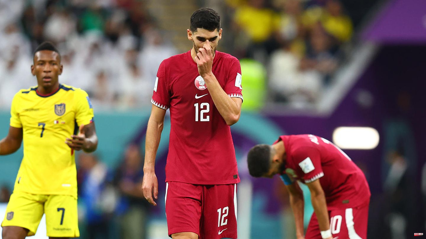 World Cup opening game: The impossible mission: Qatar is completely overwhelmed and the spectators flee