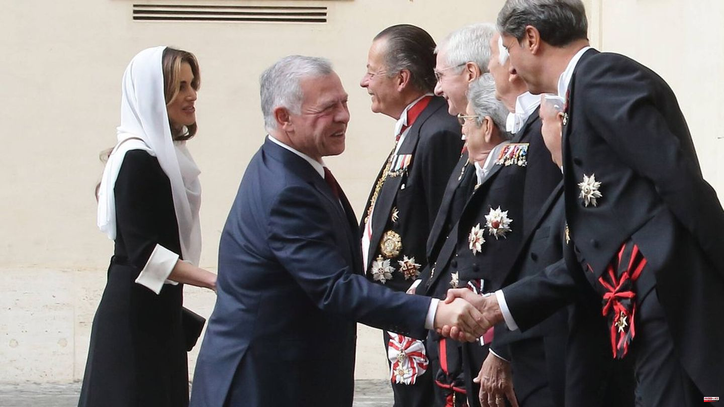 King Abdullah II and Rania of Jordan: Important visit to Pope Francis