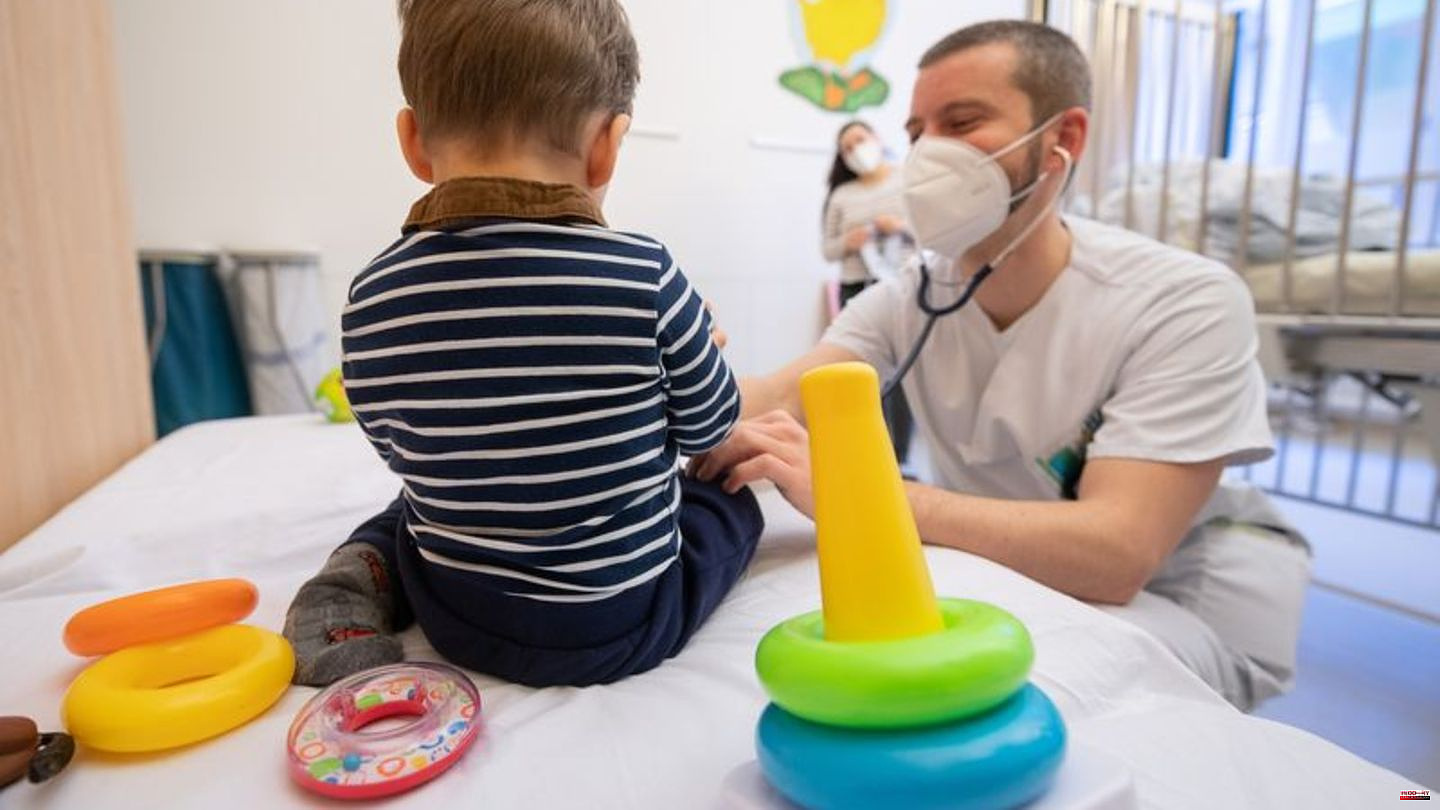 RS virus: Many children's hospitals are at their limit due to respiratory infections