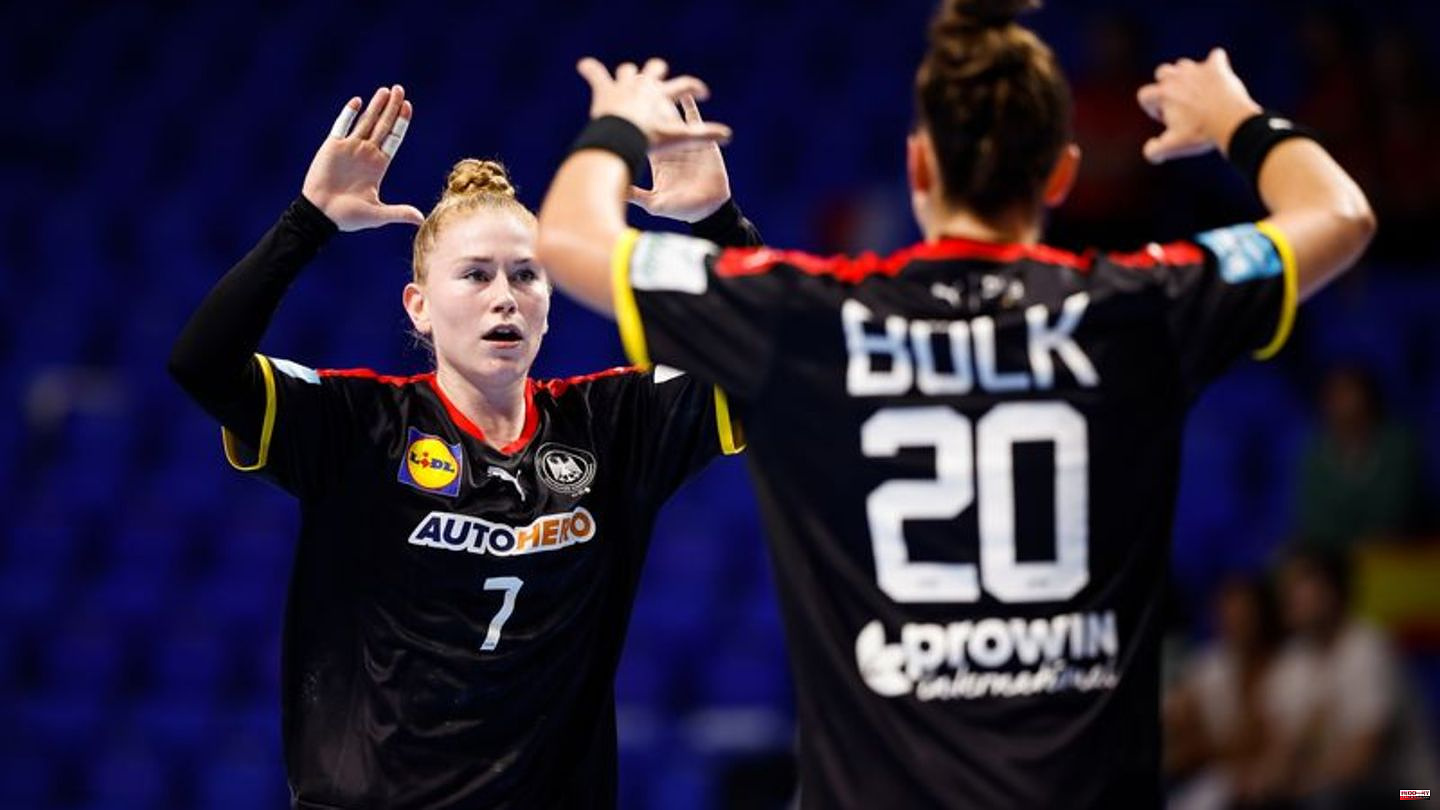 European Championship: Handball women at EM with luck