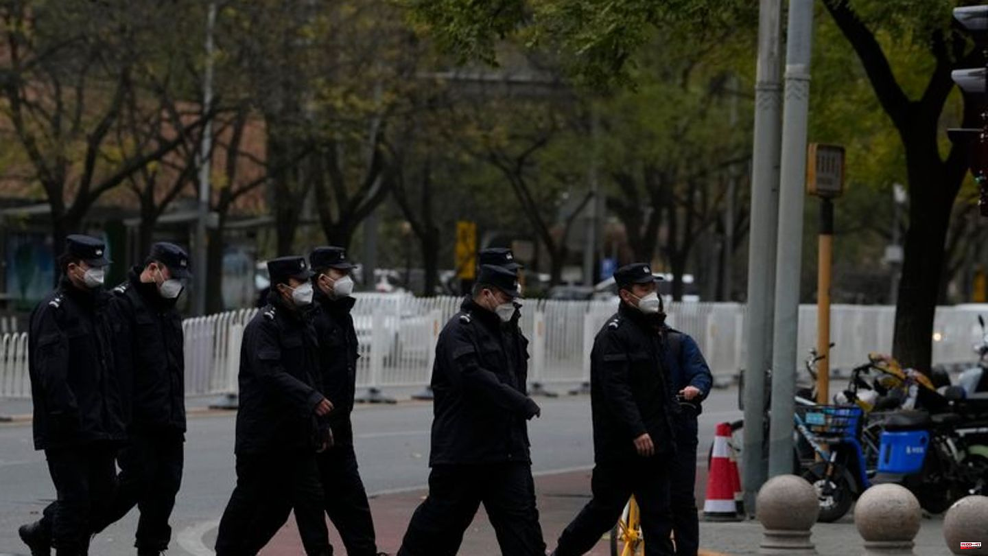 Corona policy: massive police presence prevents new protests in China