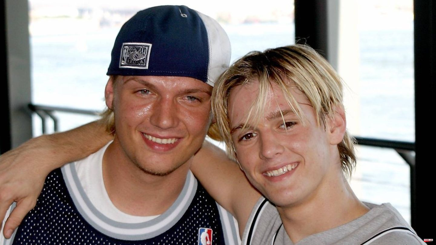 After the death of Aaron Carter: Tears on stage: Nick Carter cries for his late brother Aaron