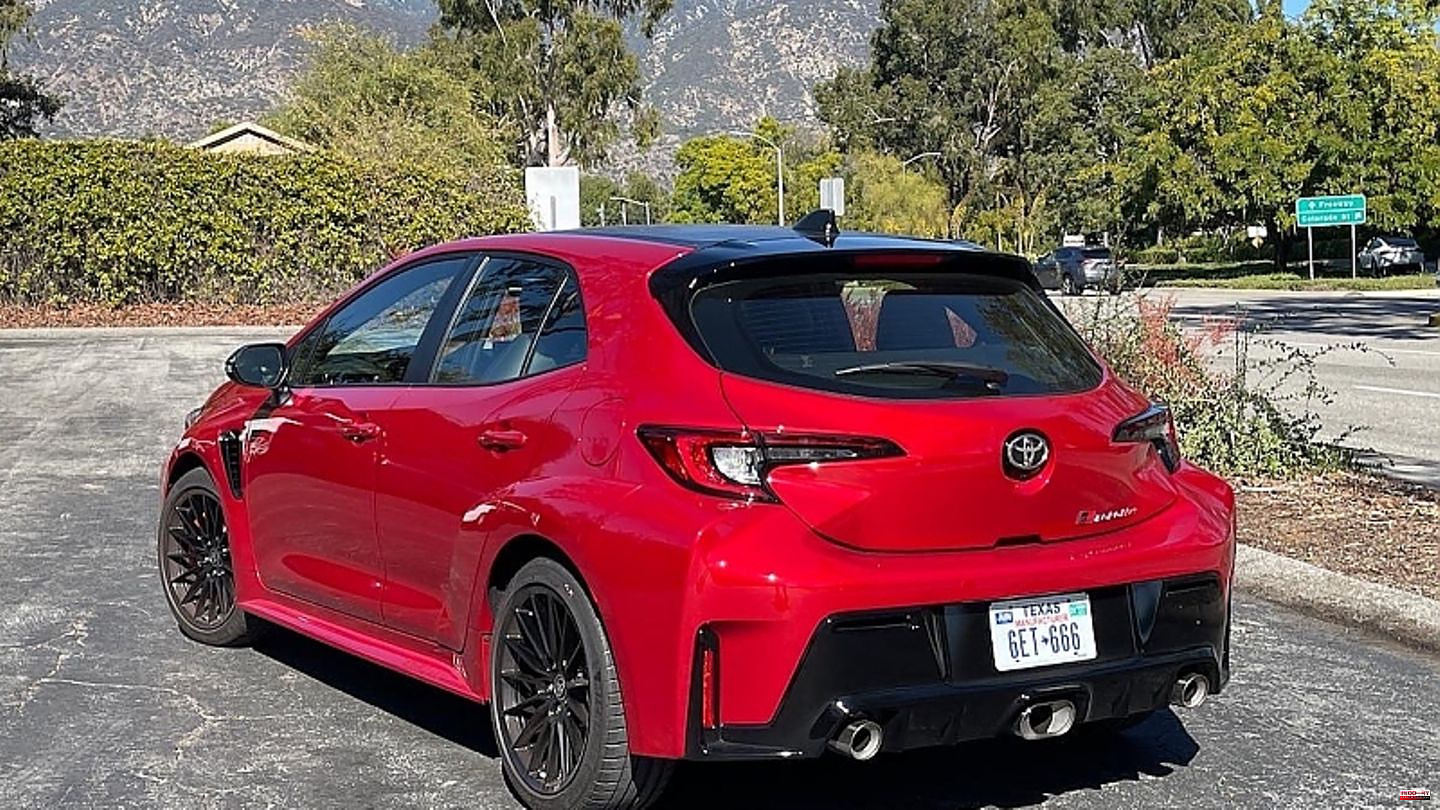 Driving report: Toyota GR Corolla: Extremely fast