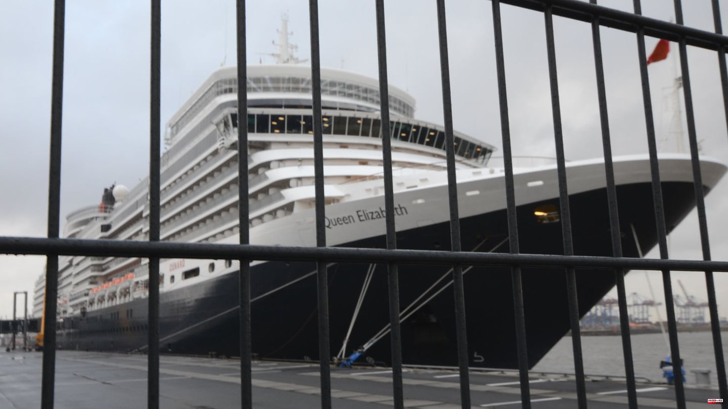Corona pandemic: On board the cruise ship "Queen Elizabeth": Hundreds of passengers infected with the corona virus