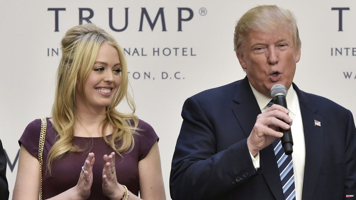 Donald Trump: He leads his daughter down the aisle