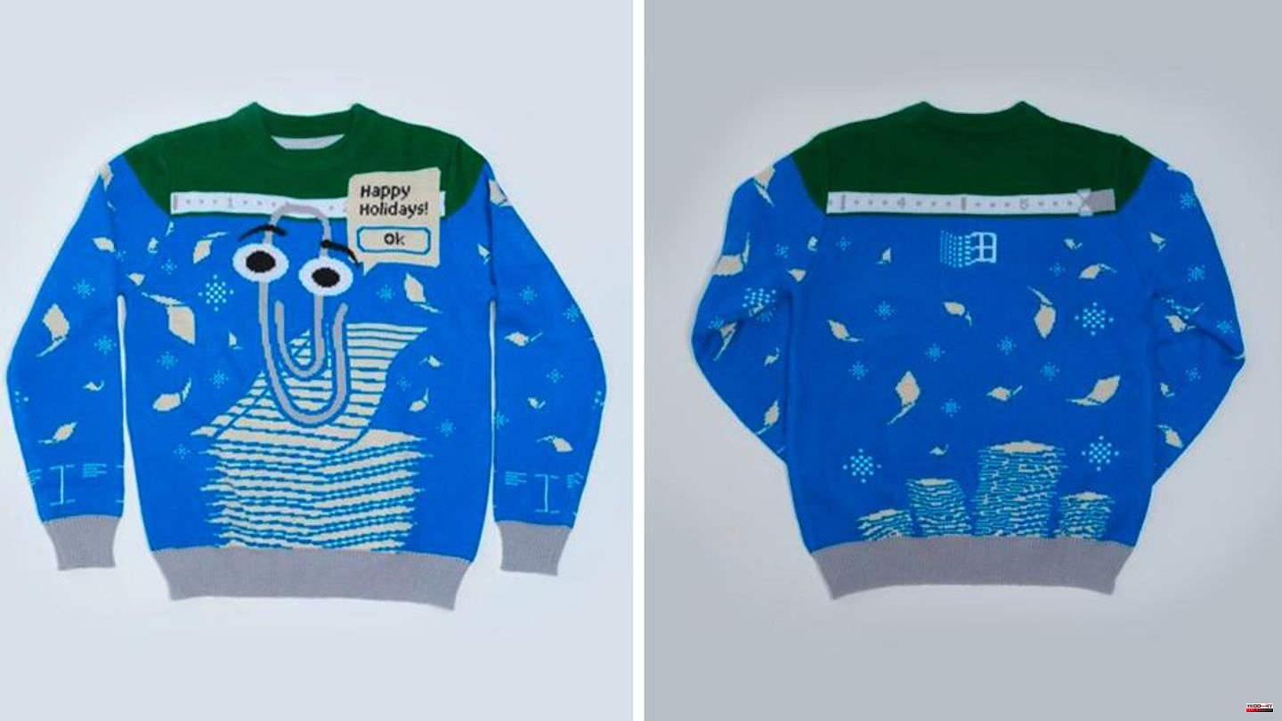 Software group: "Ugly Sweater": Microsoft sells Christmas sweaters with "Karl Klammer" motif