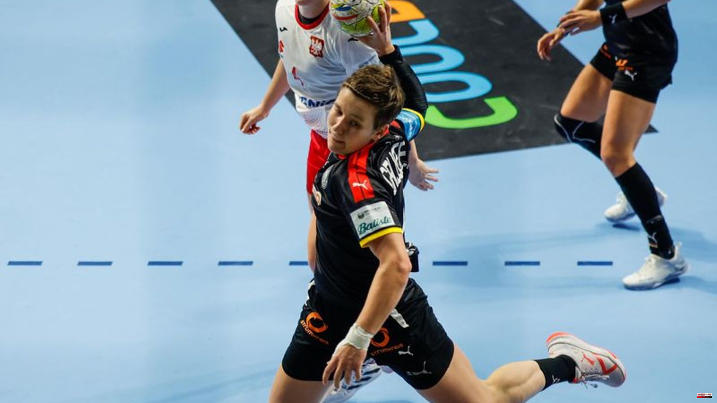 Handball EM: Women cheer at the start of shaking victory against Poland