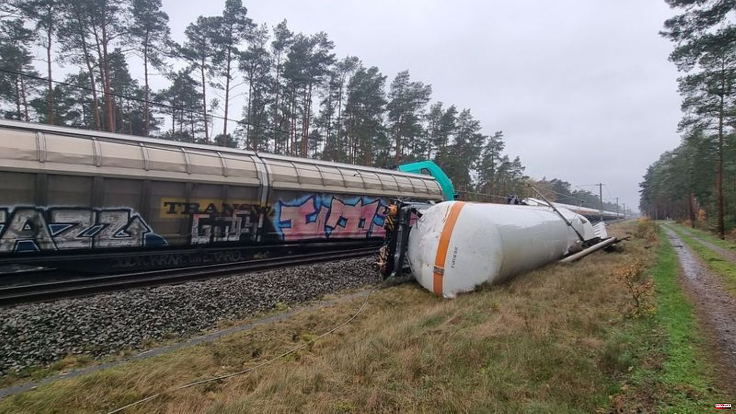 Accidents: collision of freight trains - train cancellations in rail traffic