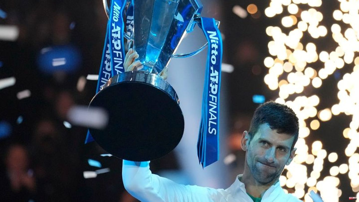 Tennis: Successful like Federer: Djokovic wins ATP Finals