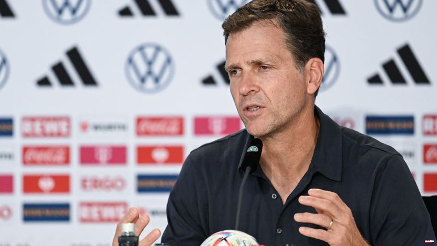 Before the game against Spain: Bierhoff: Flick is "calm and stable"