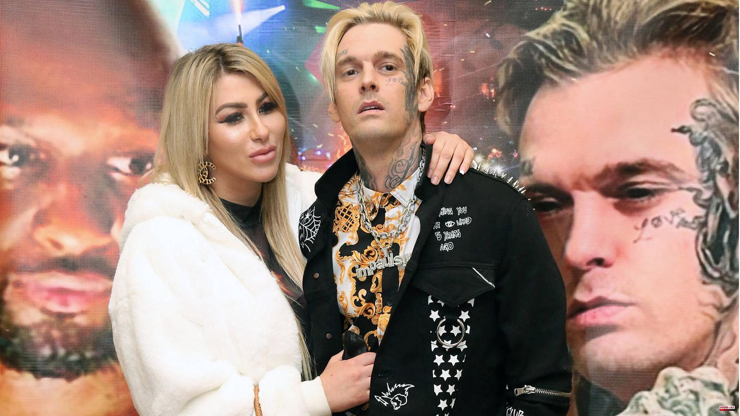 Melanie Martin: Two days after Aaron Carter's death she gave interviews – now the fiancée is cleaning out the house