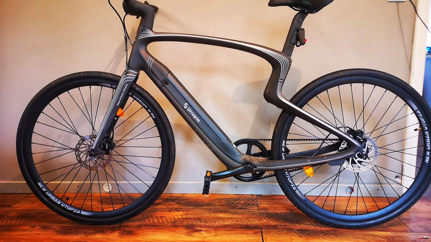 Practical test: Smart and light - carbon e-bike Urtopia in a super special offer