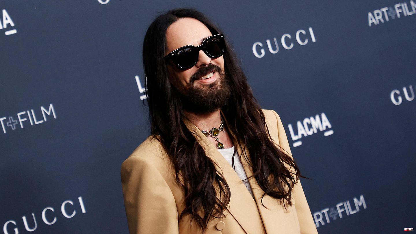 Fashion design: Designer Alessandro Michele was kicked out of Gucci: his look went mainstream