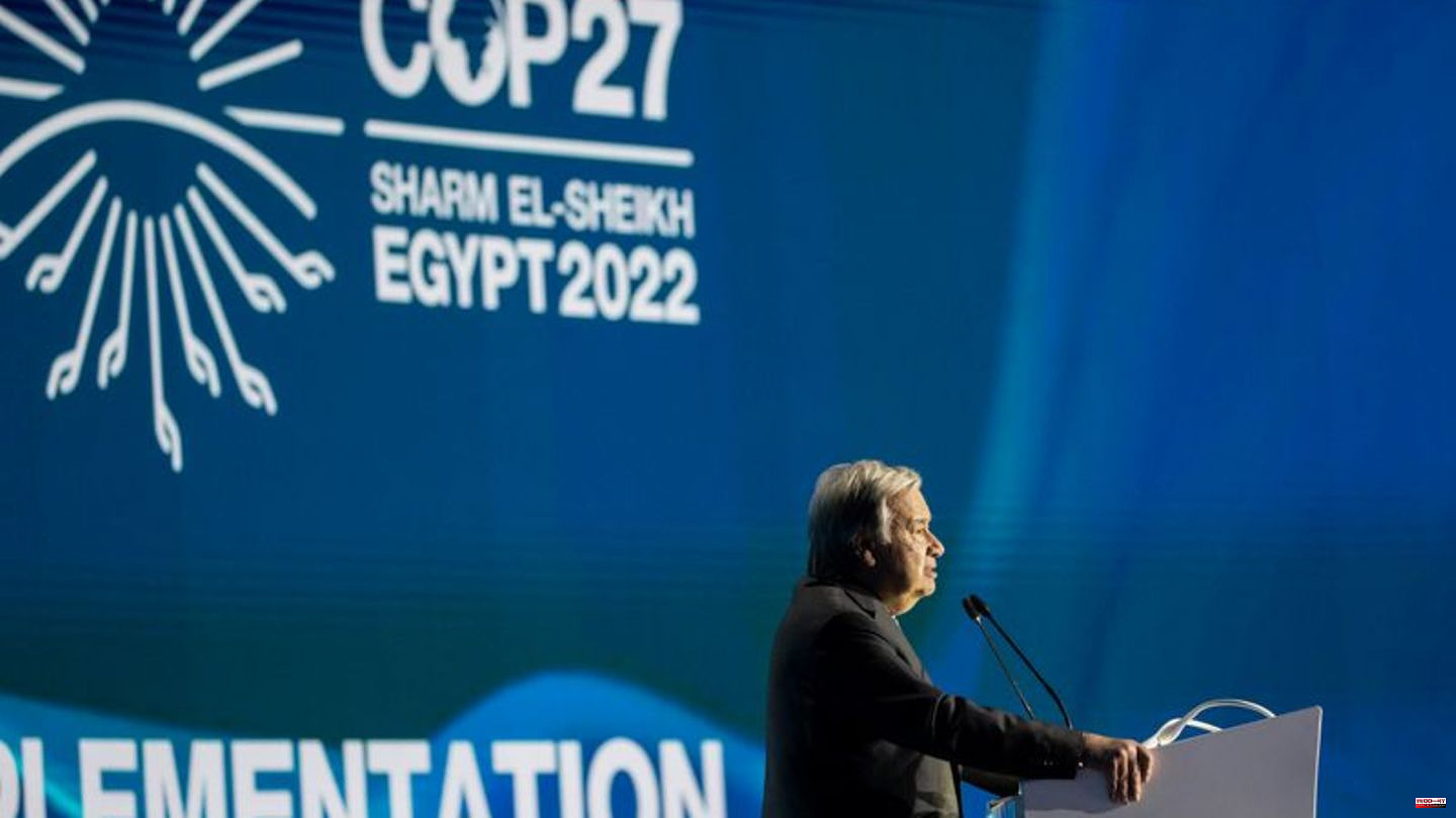 COP27 : UN Secretary-General: "We're on the highway to climate hell"