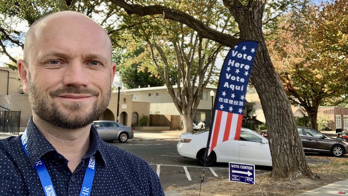 Midterms in the USA: International election observer: "There are loud, divisive voices"