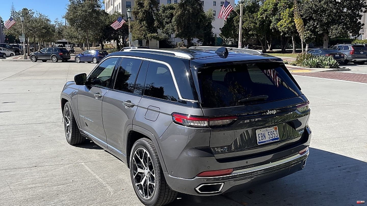 Driving report: Jeep Grand Cherokee 4xe: Chief small spring