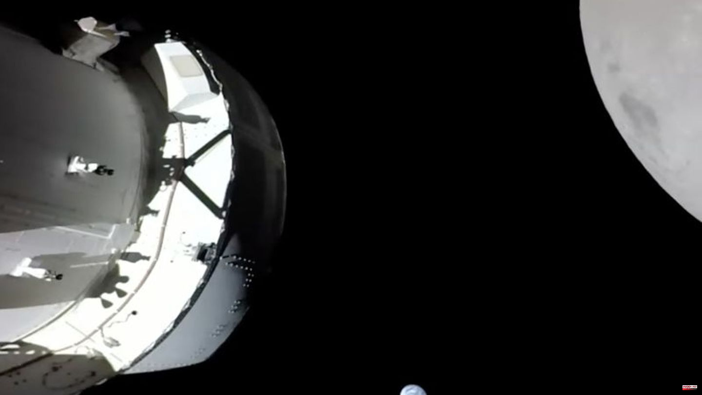 NASA mission: "Artemis 1" swings into orbit of the moon