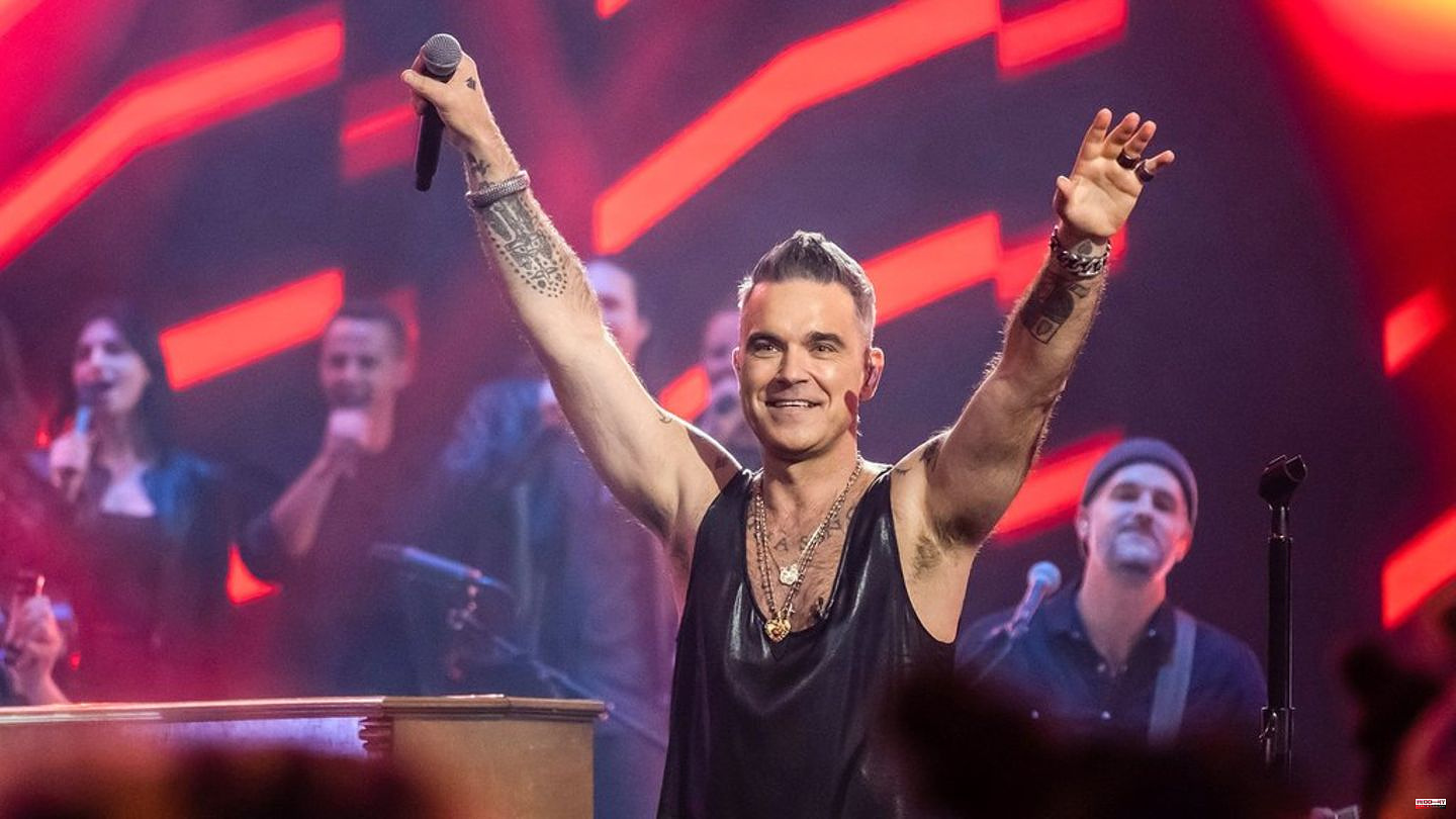 "Your Songs": Robbie Williams and more in the MDR music show