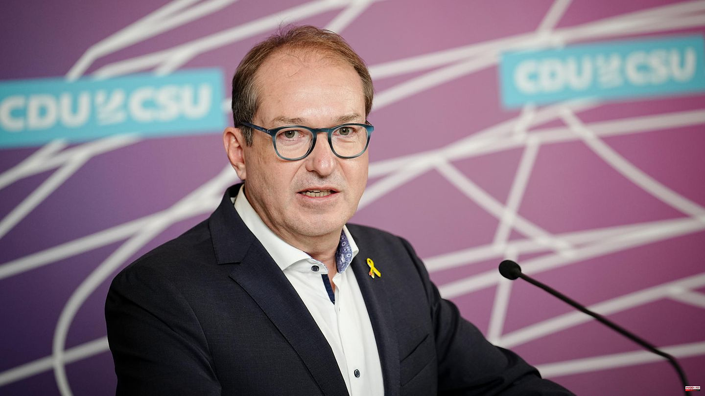 Climate protest: Dobrindt defends warning of "Climate RAF" - criticism even comes from the Union