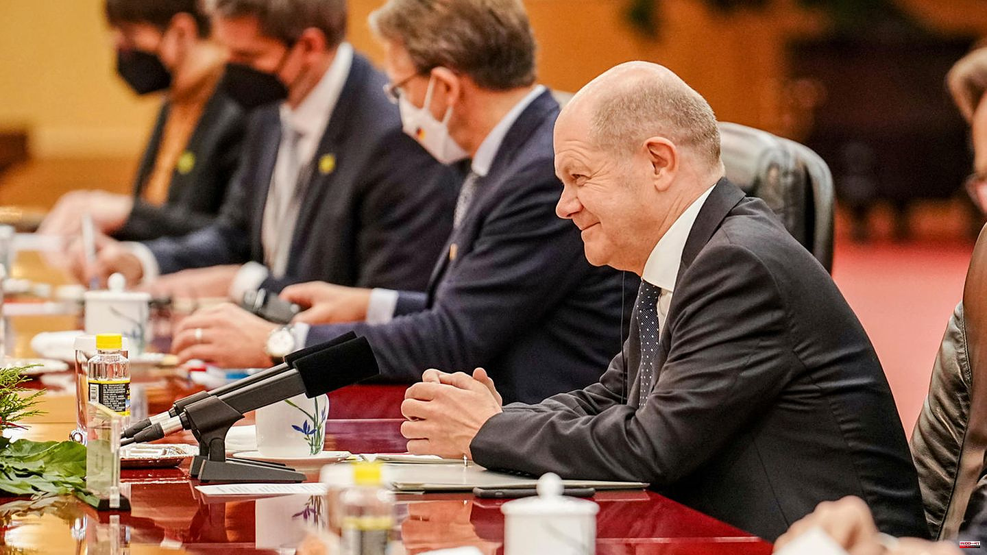 Chancellor's visit to China: Olaf Scholz did well in Beijing - but he achieved little