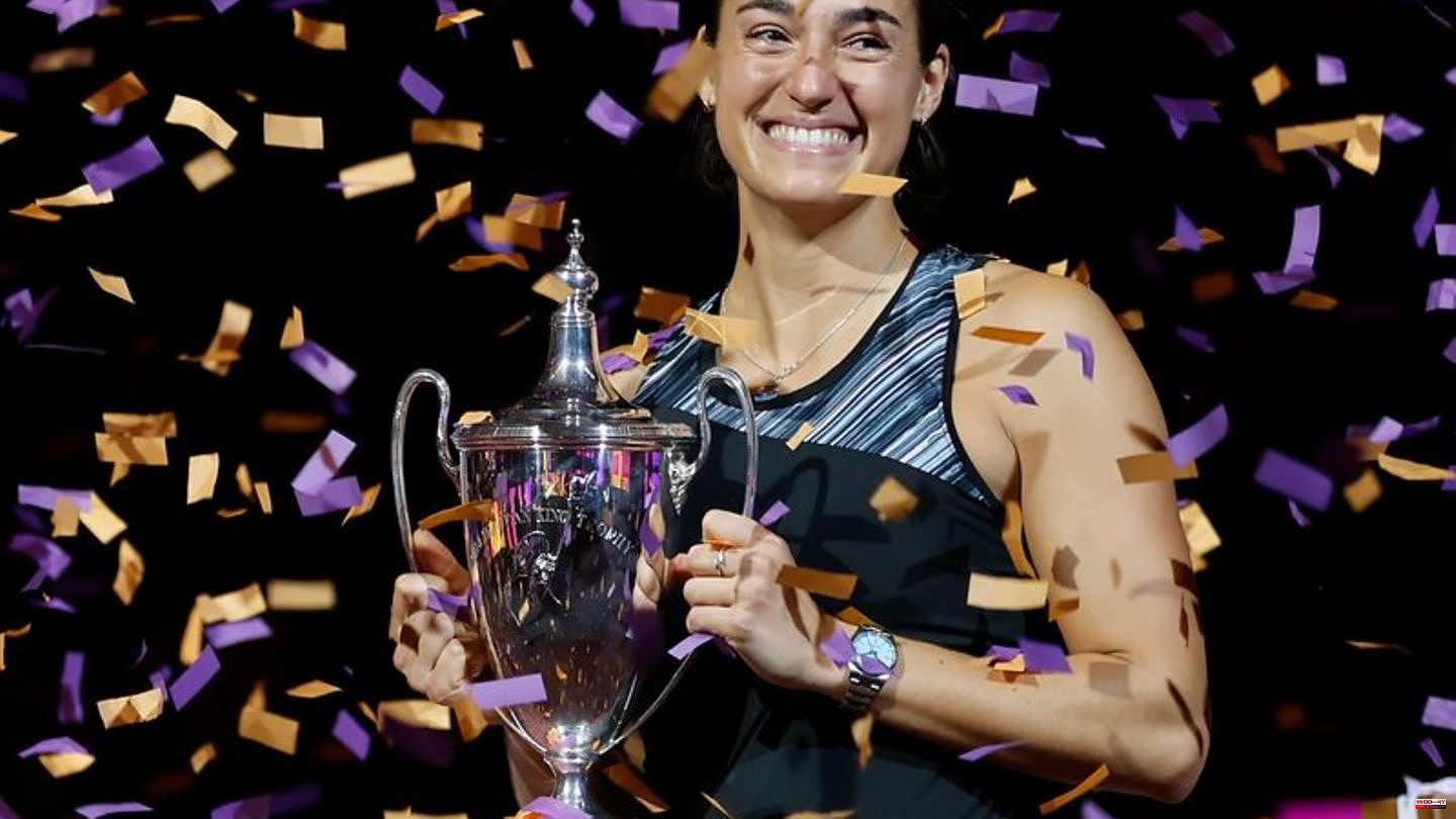 WTA Finals : Frenchwoman Garcia wins final match at WTA Finals