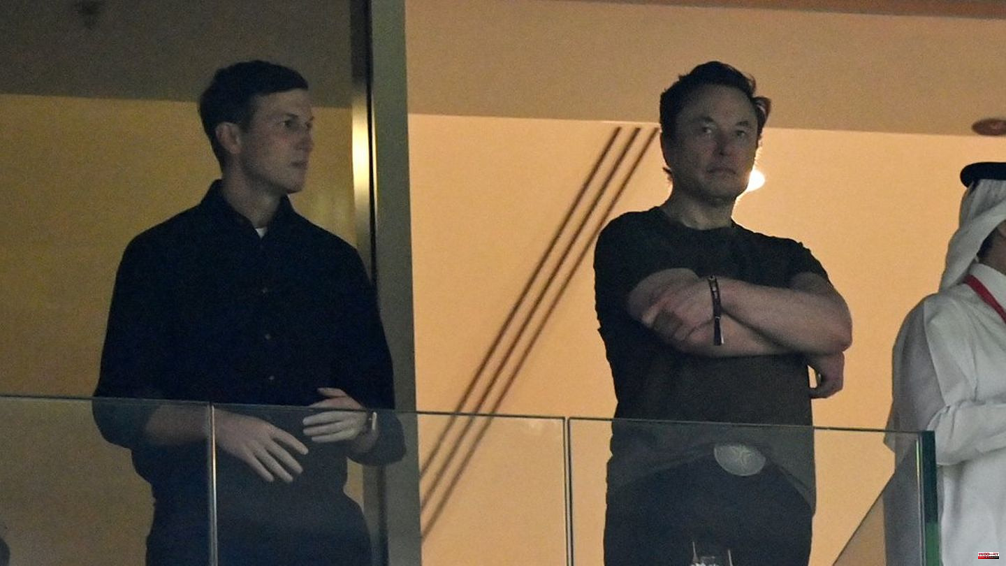 Elon Musk: He attends the World Cup final with Trump's son-in-law