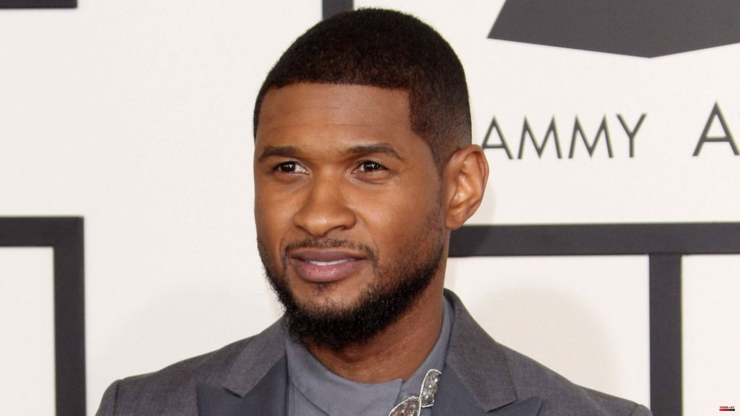 Usher: He's mourning the loss of his grandma, Tina
