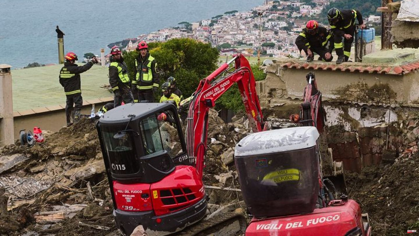 Storm: Ten dead after a landslide in Ischia